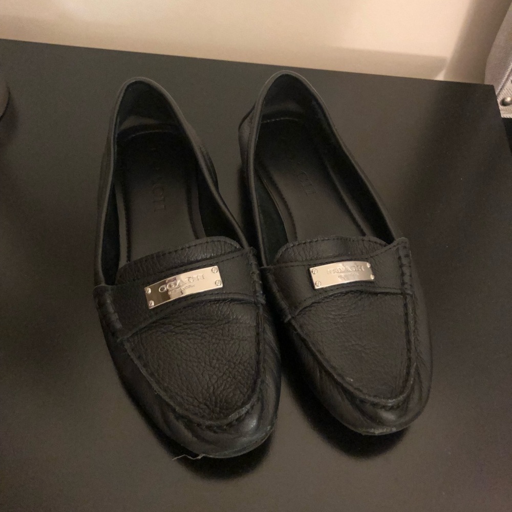 Black Coach Loafers